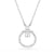 Swarovski Constella Pendant Necklace Silver Round 5692261