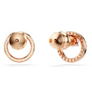 Swarovski Constella Stud Earrings Rose Gold 5692263