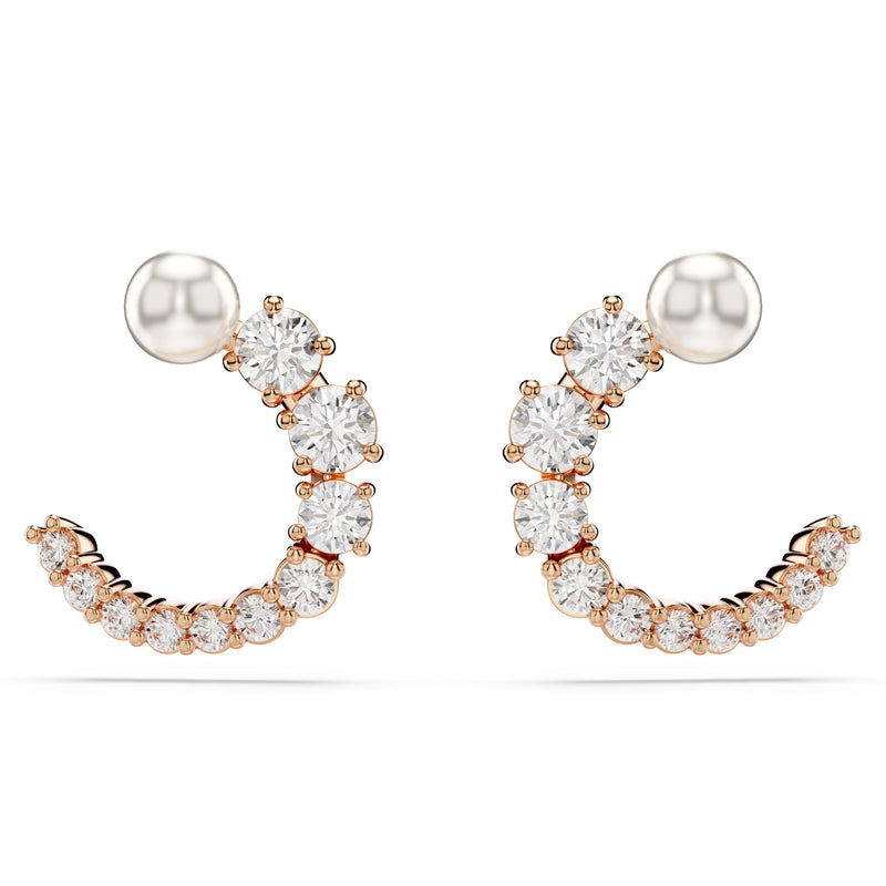 Swarovski Matrix Hoop Earrings 5692264