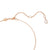 Swarovski Constella Pendant Necklace Round Rose Gold 5692266