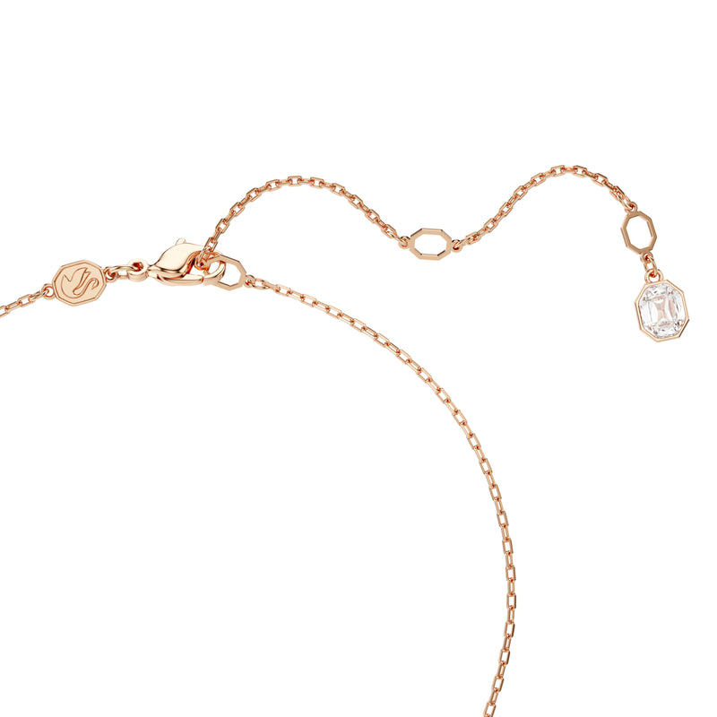 Swarovski Constella Pendant Necklace Round Rose Gold 5692266
