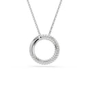 Swarovski Dextera Pendant Necklace Pavé Silver 5692737 Swarovski