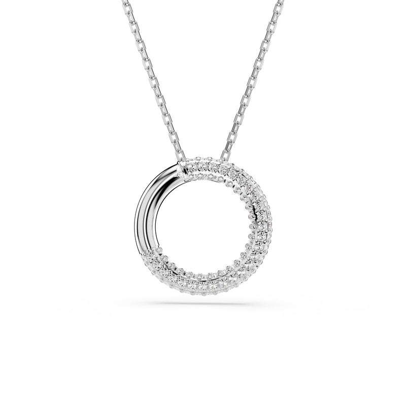 Swarovski Dextera Pendant Necklace Pavé Silver 5692737