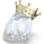Swarovski Symbolica Heart with Crown Figurine 5692958