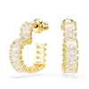 Swarovski Matrix Heart Hoop Earrings 5693512 Swarovski