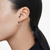 Swarovski Matrix Heart Hoop Earrings 5693512 Swarovski