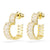 Swarovski Matrix Heart Hoop Earrings 5693512