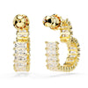 Swarovski Matrix Heart Hoop Earrings 5693512 Swarovski