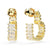 Swarovski Matrix Heart Hoop Earrings 5693512