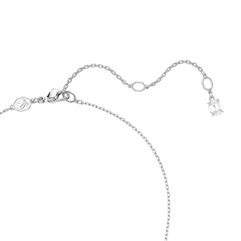 Swarovski Matrix Necklace Silver Round Gradient 5705396