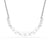 Swarovski Matrix Necklace Silver Round Gradient 5705396
