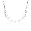 Swarovski Matrix Necklace Silver Round Gradient 5705396