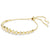 Swarovski Imber Tennis bracelet Round Cut Gold 5705450