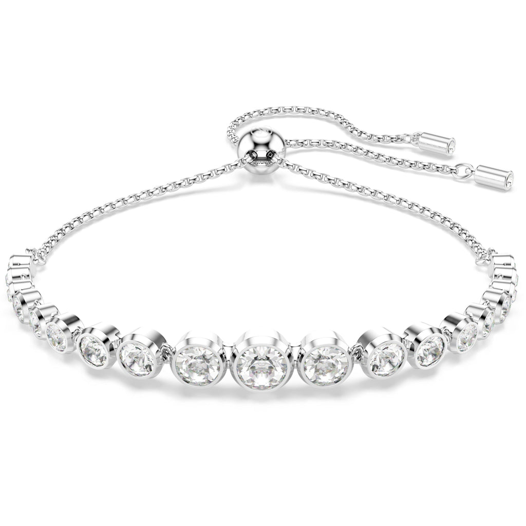 Swarovski Imber Tennis Bracelet Round Cut Silver 5705451