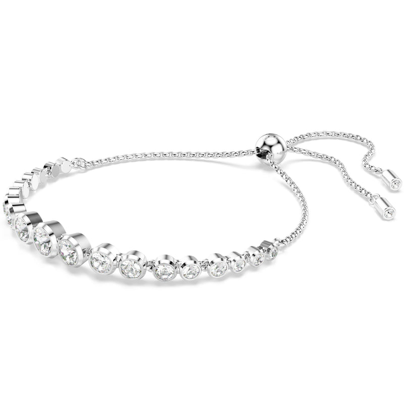 Swarovski Imber Tennis Bracelet Round Cut Silver 5705451