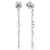 Swarovski Constella Pearl Drop Earrings Silver 5705614