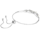 Swarovski Constella Bangle Crystal Pearl Round Cut Silver 5705618