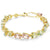 Swarovski Gema Tennis Bracelet Mixed Cut Gold 5705808