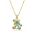 Swarovski Gema Pendant Necklace Multi-Stone Gold 5705816