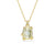 Swarovski Gema Pendant Necklace Multi-Stone Gold 5705816