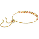 Swarovski Matrix Bracelet Pink Pear Cut Gold 5707187
