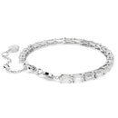 Swarovski Matrix Tennis Bracelet Baguette Cut Silver 5707200