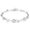 Swarovski Constella Tennis Bracelet Crystal Pearl Silver 5707511 Swarovski