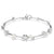 Swarovski Constella Tennis Bracelet Crystal Pearl Silver 5707511