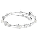 Swarovski Constella Tennis Bracelet Crystal Pearl Silver 5707511