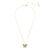 Swarovski Idyllia Butterfly Pendant Necklace Multi-Stone Gold 5709950