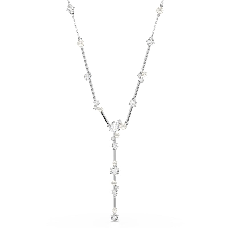 Swarovski Constella Necklace Crystal Pearl Silver 5711830