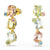 Swarovski Gema Drop Earrings Multi-Stone Gold 5714815