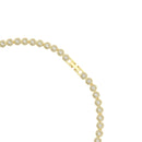 Swarovski Una Angelic Bracelet & Necklace Set Round Cut Gold 5720506