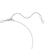 Ariana Grande Heart Necklace & Earrings Set Silver Swarovski