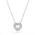 Swarovski x Ariana Grande Heart Pendant Necklace Silver 5720852