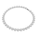 Swarovski x Ariana Grande Tennis Heart Necklace Silver 5720857