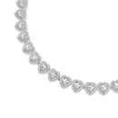 Swarovski x Ariana Grande Tennis Heart Necklace Silver 5720857