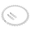 Swarovski x Ariana Grande Tennis Heart Necklace Silver 5720857