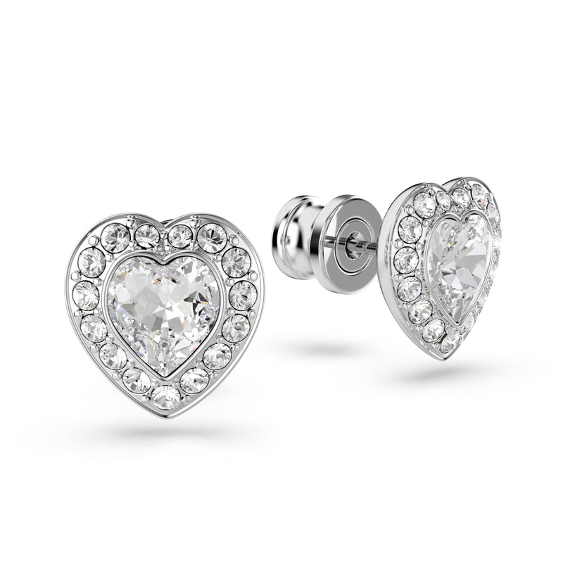 Swarovski x Ariana Grande Heart Earrings Silver 5720859