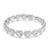 Swarovski x Ariana Grande Tennis Heart Bracelet Silver 5720860
