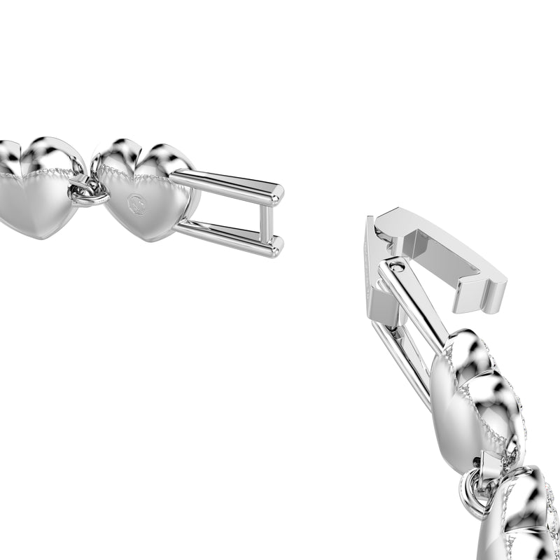 Swarovski x Ariana Grande Tennis Heart Bracelet Silver 5720860