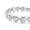 Swarovski x Ariana Grande Tennis Heart Bracelet Silver 5720860 Swarovski