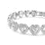 Swarovski x Ariana Grande Tennis Heart Bracelet Silver 5720860