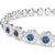 Swarovski Una Angelic Tennis Bracelet Blue 5733401
