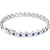Swarovski Una Angelic Tennis Bracelet Blue 5733401