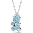 Swarovski Teddy Pendant Blue 5737620 Swarovski