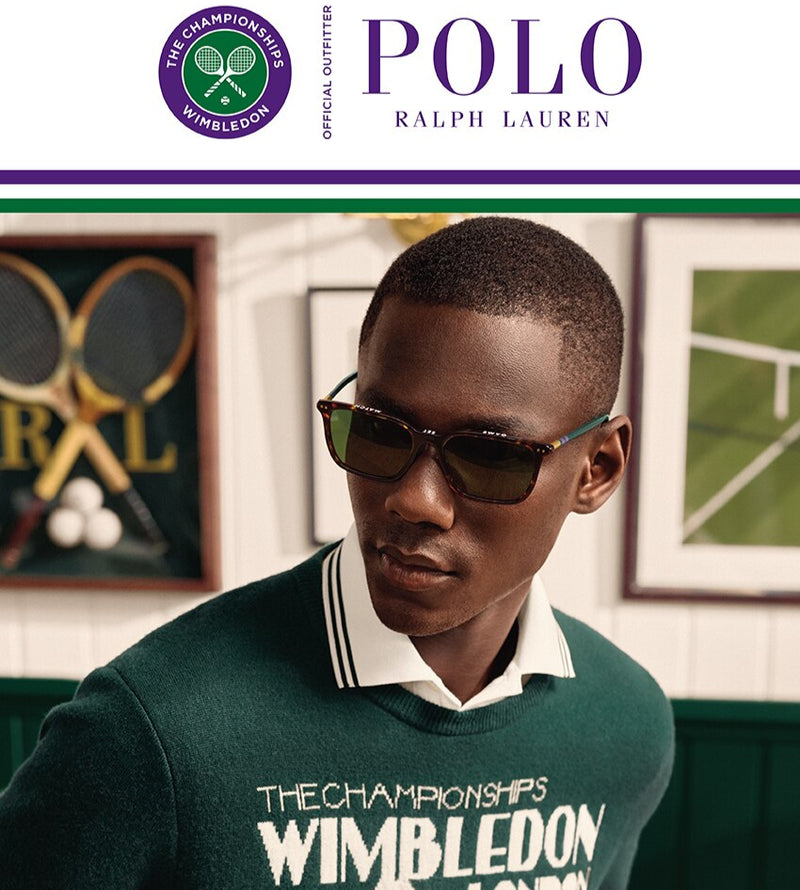Polo Ralph Lauren 25' Wimbledon Sunglasses Havana Green PH4226 567371