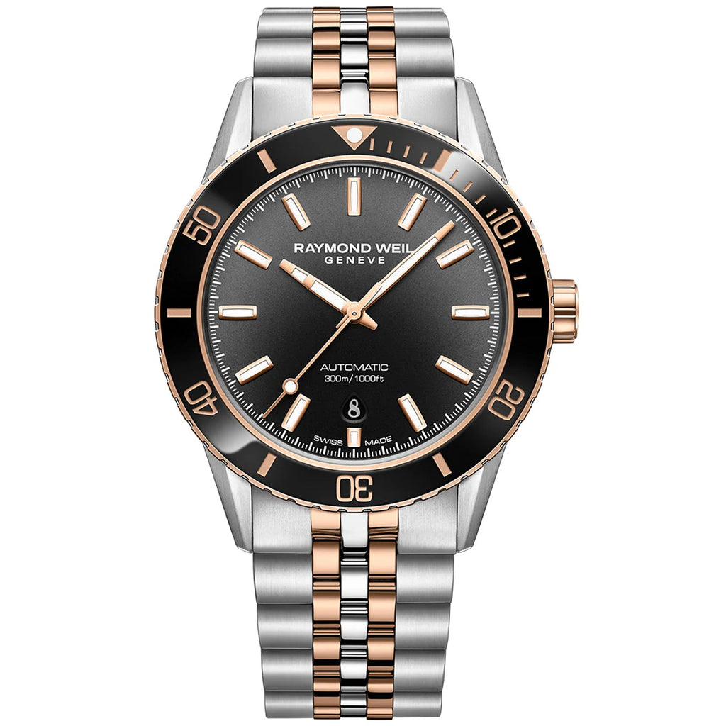 Raymond Weil Freelancer Diver Men's Watch Two-Tone Automatic 2775-S51-20051