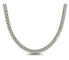 Round Diamond Tennis Classic Necklace DiamondStatus