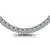 Round Diamond Tennis Classic Necklace